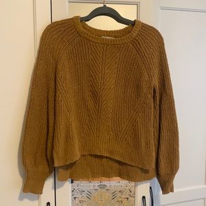 Beautiful and cozy ember Madewell sweater size S